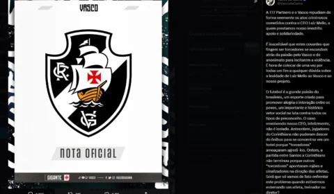 Vasco repudia protesto que simula CEO da SAF enforcado