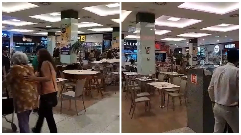 VÍDEO: suspeitos causam pânico e correria durante assalto a shopping de Manaus