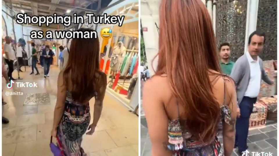 VÍDEO: em passeio pela Turquia, Anitta é assediada por turcos em shopping