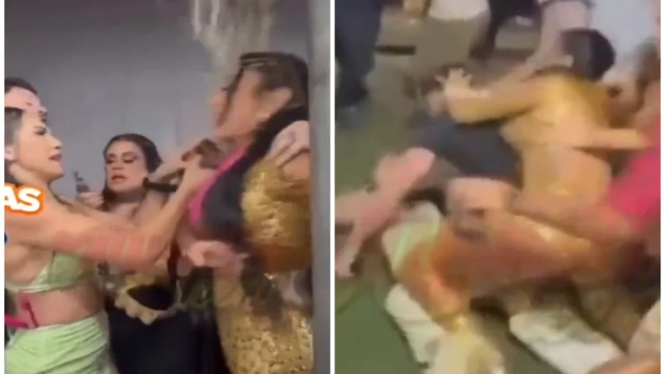 VÍDEO: Rico e irmã de Deolane Bezerra saem no tapa em festa de Carlinhos Maia