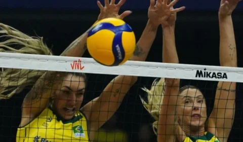 Vôlei: Brasil bate Coreia do Sul em Brasília pela Liga das Nações