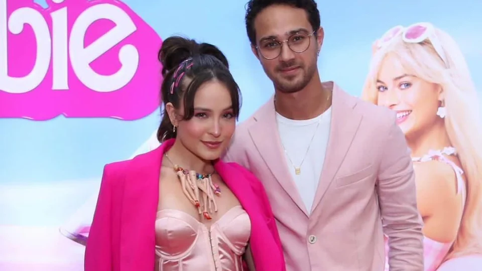 Larissa Manoela e André Luiz roubam a cena em pré-estreia do filme ‘Barbie’