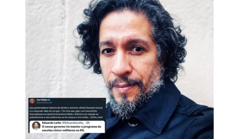 Jean Wyllys deve apagar publicação homofóbica contra Eduardo Leite