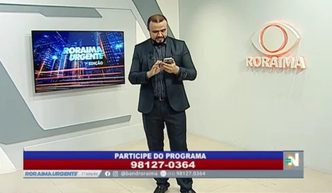 VÍDEO: assista à íntegra do jornal Roraima Urgente 1ª edição de 11 de julho