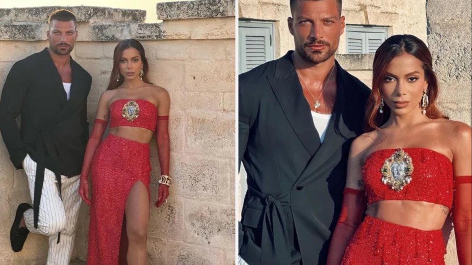Anitta oficializa romance com ator italiano: ‘Campanha de casamento’