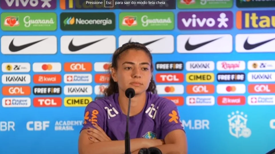 Seleção Feminina: ‘Tô feliz e triste ao mesmo tempo’, diz Angelina sobre substituição