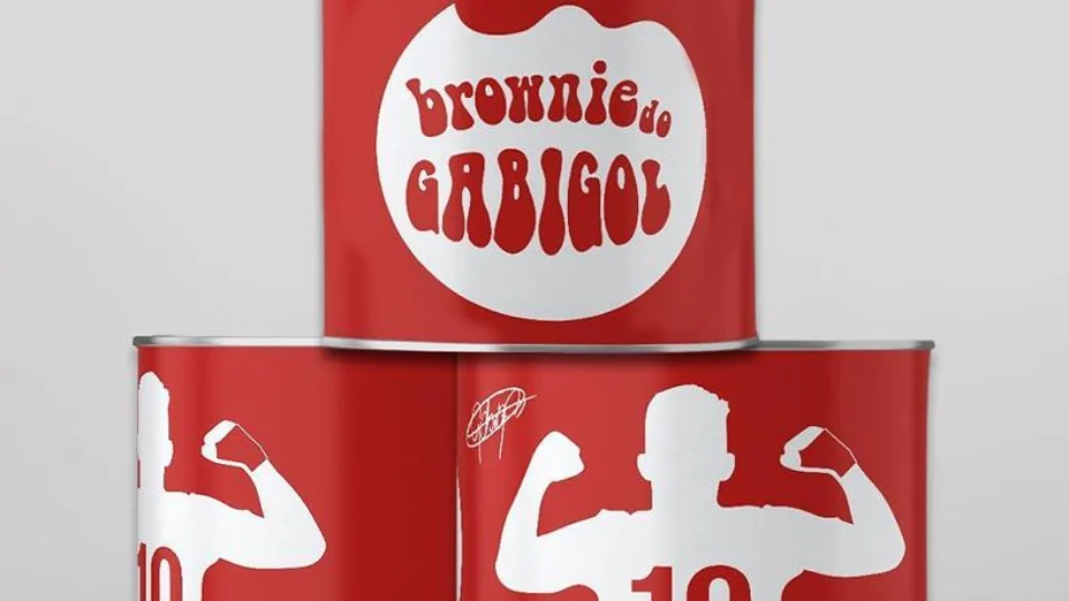 Após polêmica em jogo, marca lança brownie em homenagem a Gabigol