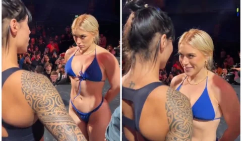 Estrela do ‘OnlyFans’ e brasileira trocam ‘gentis farpas’ antes de disputa