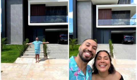 Ex-bbb Gil do Vigor comemora compra de casa própria; veja fotos da mansão