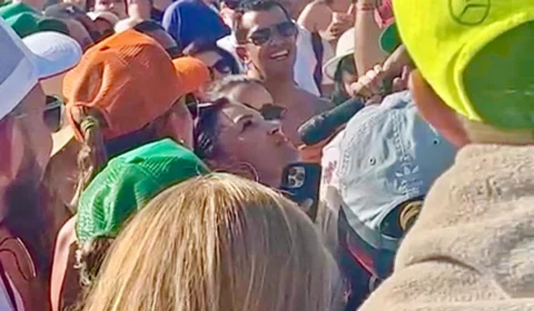 Deputada do Amazonas antecipa férias para curtir ‘Navio do Safadão’