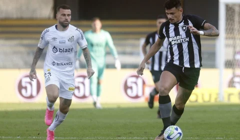 2 a 2: Em duelo de alvinegros, Fogão arranca empate com o Santos na Vila