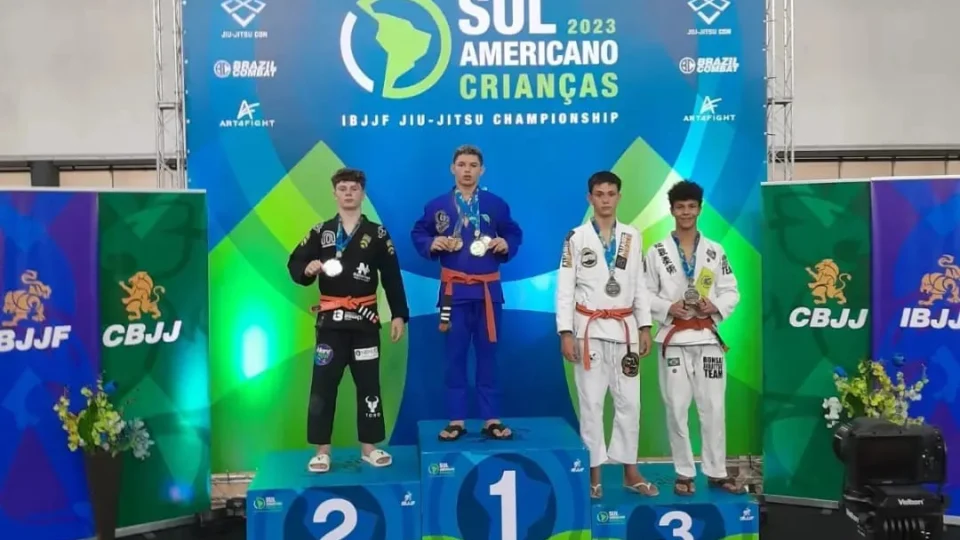 Atletas de RR conquistam 1º lugar no Sul-Americano de Jiu-Jitsu 2023