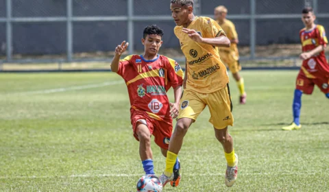 Barezinho sub-16: Amazonas FC goleia o Real Manaus na estreia
