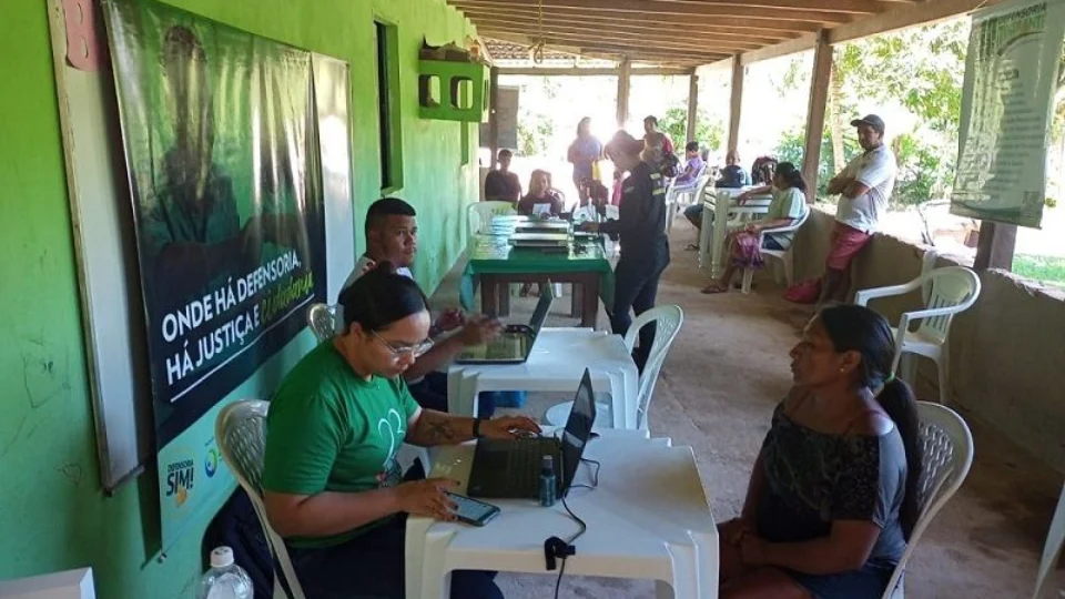 Defensoria Itinerante realiza serviços no interior de Roraima