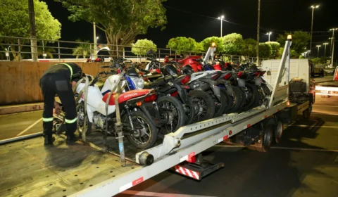 Detran remove 78 motos durante operação realizada em várias Zonas de Manaus