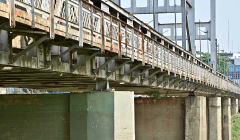 Ponte Metálica segue interditada após um mês em Rio Branco, no AC 