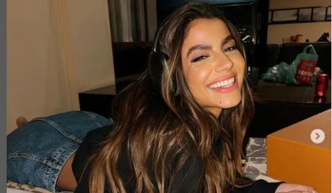 Ex-bbb, Hariany Almeida, é apontada como affair de filho de Leonardo