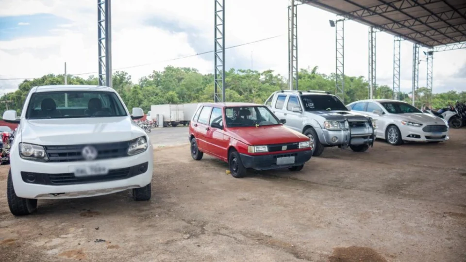 Leilão de veículos irá ocorrer dia 12 de setembro em Manaus; confira