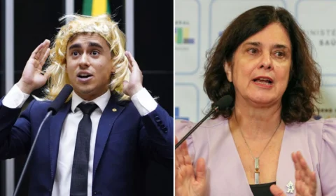 Nikolas Ferreira pergunta ‘se homem menstrua’ para ministra da Saúde na Câmara