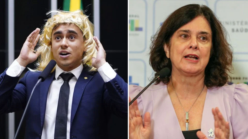 Nikolas Ferreira pergunta ‘se homem menstrua’ para ministra da Saúde na Câmara