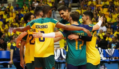 Sul-Americano masculino: Brasil estreia com vitória sobre o Peru por 3 sets a 0