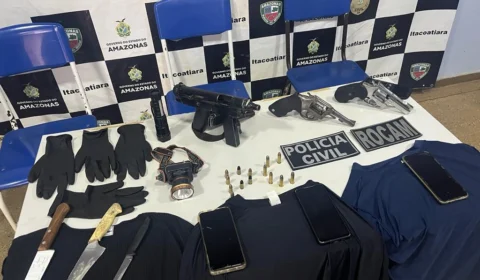 Grupo suspeito de praticar roubos a embarcações é preso em Itacoatiara-AM