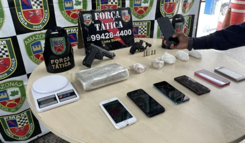 Suspeitos de roubos em condomínios são presos em Manaus