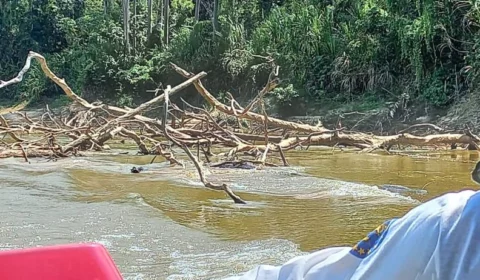 No AM, Envira decreta situação de emergência após seca no Rio Tarauacá
