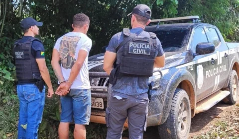 Suspeito de matar mulher em matagal é preso no interior do AC