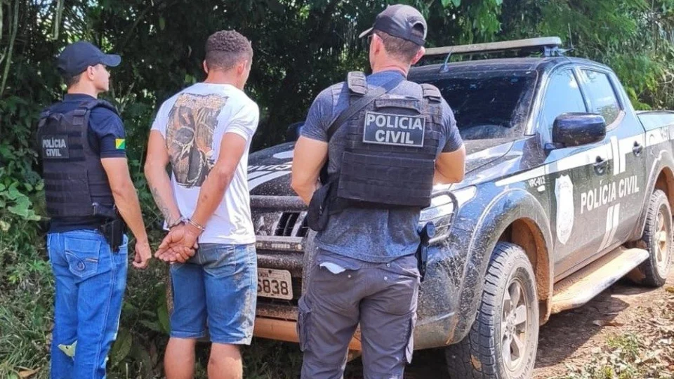 Suspeito de matar mulher em matagal é preso no interior do AC