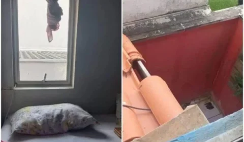 Bebê fica em estado grave após cair do 2° andar de sua casa em Bombinhas-SC