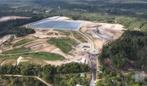 Empresa Marquise segue com obra em aterro sanitário proibido pelo TCE-AM