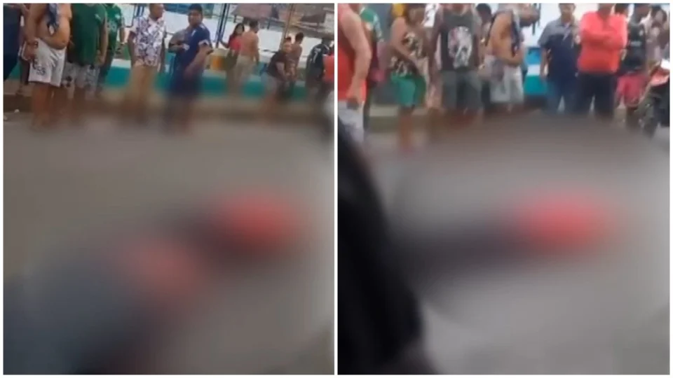 VÍDEO: dupla é executada a tiros em frente de residência na Zona Sul de Manaus