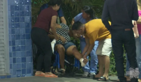 VÍDEO: mãe e filho são baleados dentro de casa na Zona Norte de Manaus 