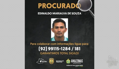 VÍDEO: suspeito de estupro de vulnerável contra enteada é procurado em Manaus