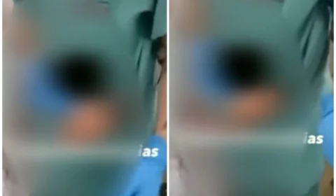 VÍDEO: funcionária de hospital dança com recém-nascido no bolso em Itajaí-SC