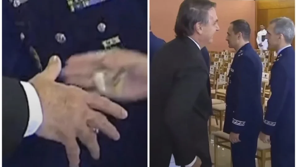 VÍDEO: ministro insinua que Bolsonaro recebeu joias durante aperto de mão
