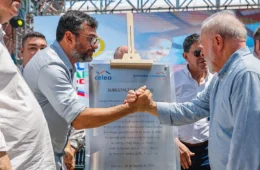 Governador Wilson Lima pede apoio de Lula no desenvolvimento do AM