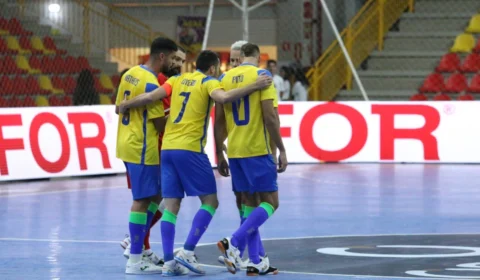 Brasil avança para semifinal da Copa das Nações de Futsal