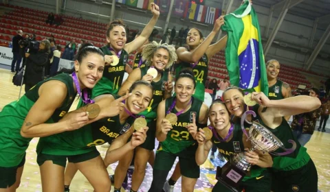 Basquete: Seleção feminina entra no top 10 do mundo no ranking FIBA