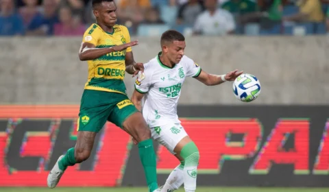 América-MG abre vantagem, mas Cuiabá empata na Arena Pantanal