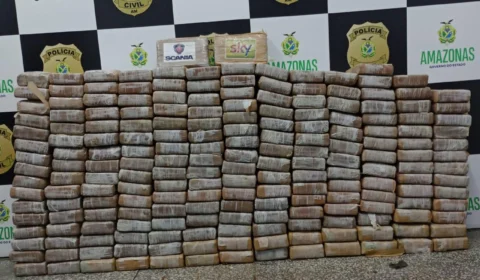 Manaus: cocaína avaliada em R$ 16 milhões é apreendida em operação