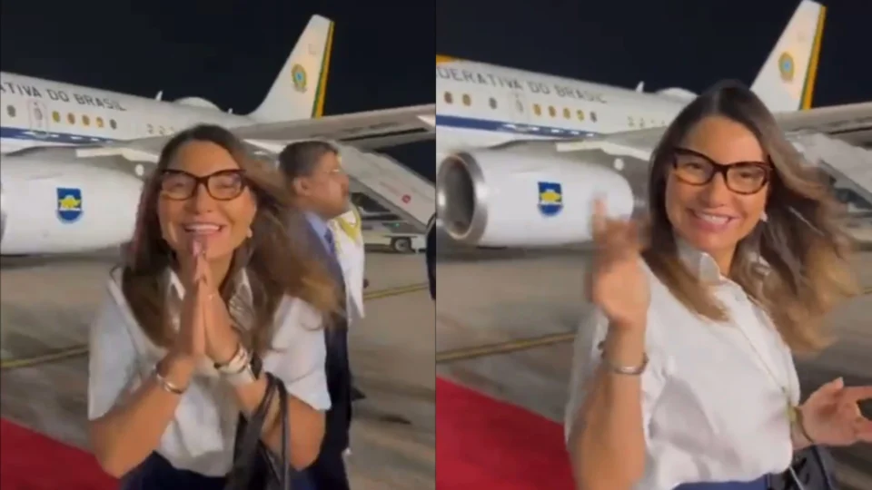 VÍDEO: Janja comemora chegada à Índia e recebe críticas