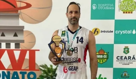 Acreano Marcel Mourão é campeão mundial de basquete pela Seleção Brasileira
