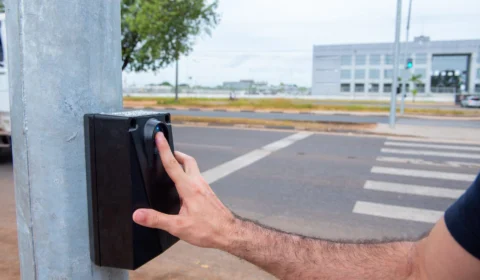 Primeiro semáforo sonoro para deficientes visuais é instalado em Boa Vista