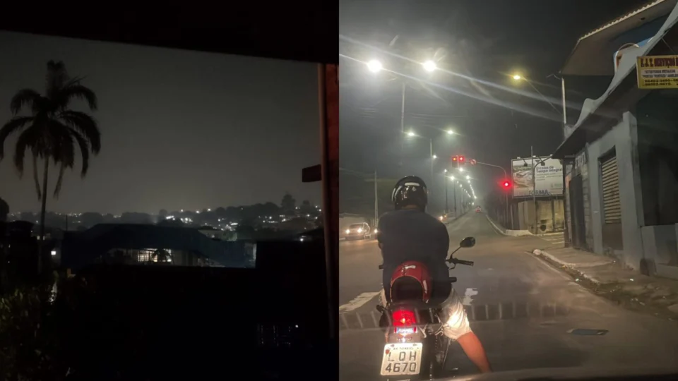 ‘Cheiro sufocante’, manauaras reclamam de fumaça intensa nas redes sociais