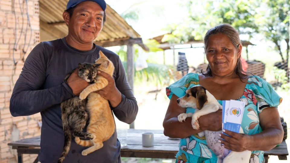 Campanha Antirrábica imunizou 785 animais na Zona Rural de Boa Vista