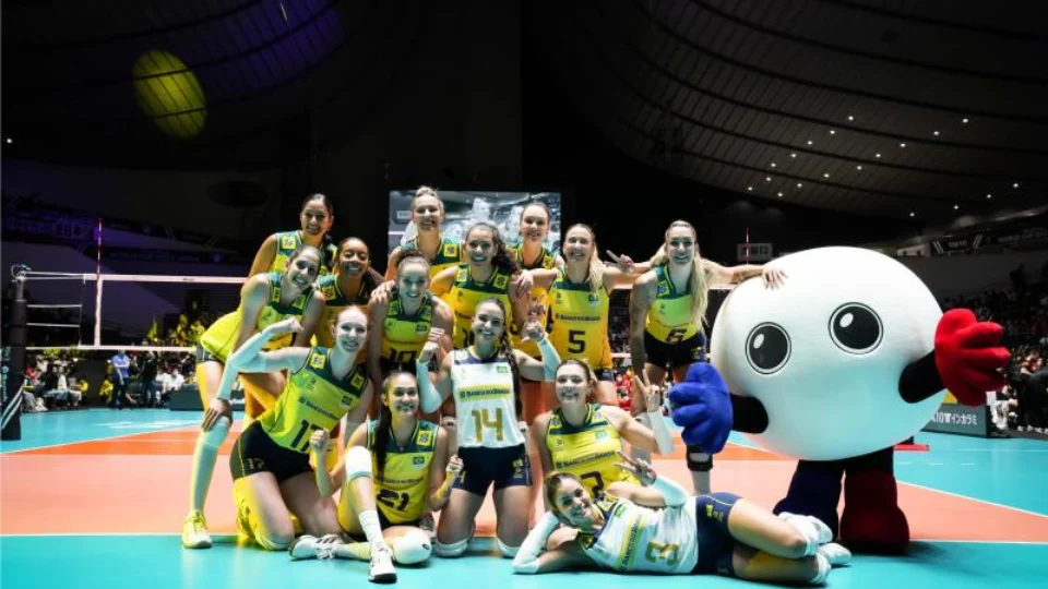 Vôlei feminino: Brasil vence Japão e garante vaga para olimpíadas