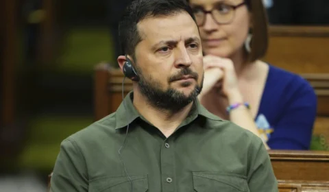 Zelensky diz que se reuniu com empresários importantes durante visita aos EUA