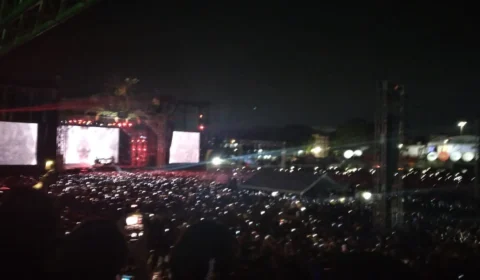 #SouManaus: David Guetta atrai multidão e encerra 1ª noite do festival